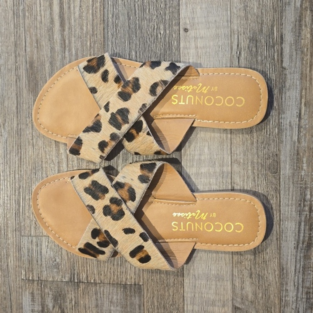 COCONUTS| by Matisse Cheetah print slip one |size 6